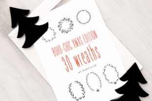 30 Christmas Vector Wreaths: A Must-Have for Festive Graphics