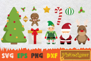 Cartoon Christmas: A Versatile Graphic for Holiday Designs