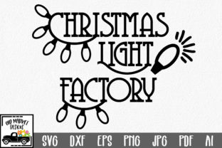 Christmas Light Factory: A Festive Addition for Crafts and Graphics
