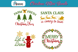 Christmas Mini Bundle: A Festive Graphics Set for Creative Crafts