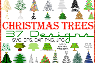 Christmas Tree Bundle - 37 Designs: A Graphics Treasure