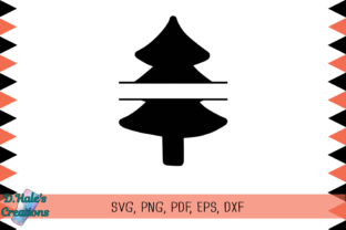 Christmas Tree Split: A Versatile Graphics and Illustrations Asset