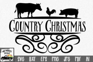 Country Christmas Graphics: A Perfect Fit for Crafts and Publishing