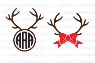 Deer Antlers Christmas: Perfect for Crafts and Graphics