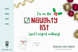 Naughty List Christmas SVG: A Bold Graphics Craft